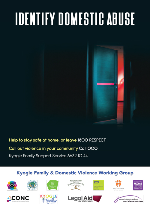 Poster by Kyogle Family & Domestic Violence Working Group